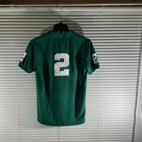 Green collared Polo "London" - Picture 2 of 4